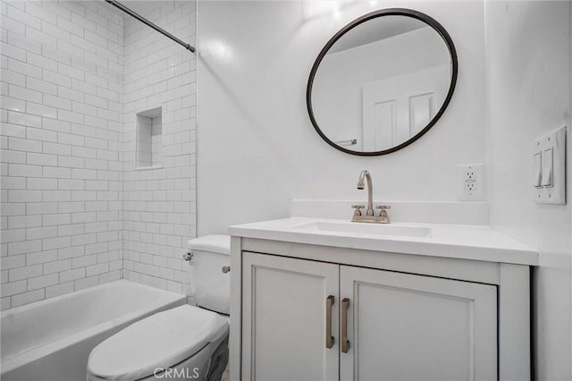 700 W 3rd St Unit A117, Santa Ana, CA 92701 - bathroom featuring vanity, toilet, and  shower combination