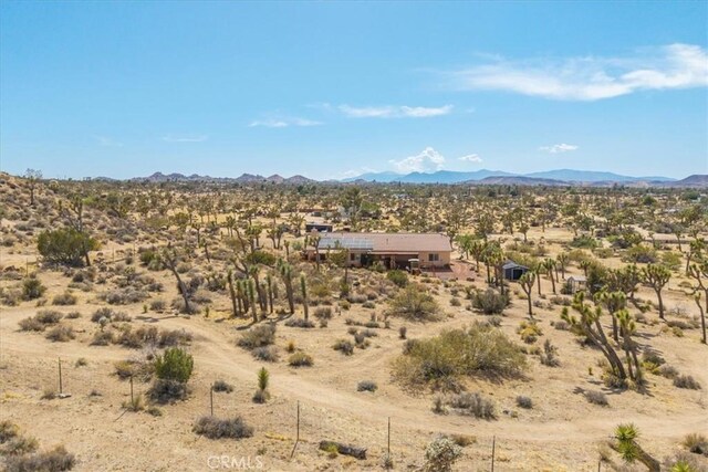 5115 Warren Vista Ave, Yucca Valley, CA 92284 - view of mountain backdrop with a desert landscape and rural landscape