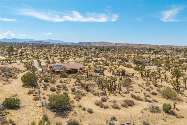 5115 Warren Vista Ave, Yucca Valley, CA 92284 - mountain view featuring a desert landscape and rural landscape