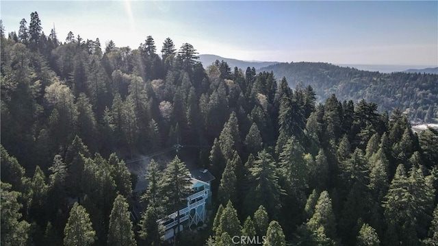 968 Lausanne Dr, Crestline, CA 92325 - view of mountain background with a forest