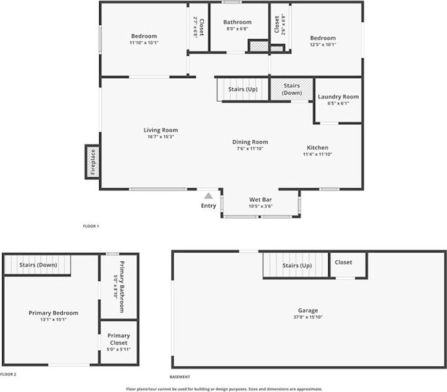 968 Lausanne Dr, Crestline, CA 92325 - home floor plan