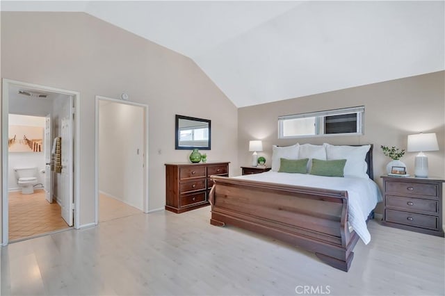 1713 Carlson, Redondo Beach, CA 90278 - bedroom featuring light wood finished floors and lofted ceiling