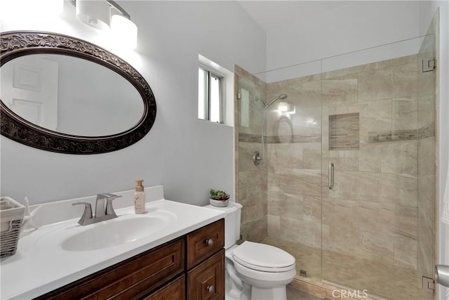 1048 Gladstone St, La Verne, CA 91750 - full bath with a stall shower, vanity, and toilet