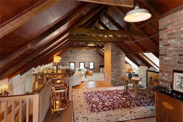 11 La Linda Dr, Long Beach, CA 90807 - unfinished attic featuring an upstairs landing