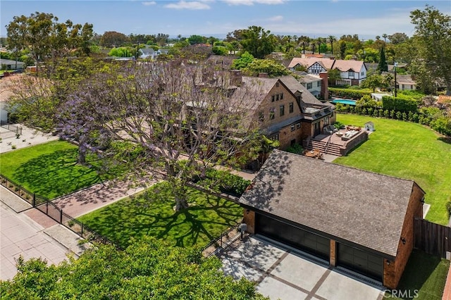 11 La Linda Dr, Long Beach, CA 90807 - aerial perspective of suburban area