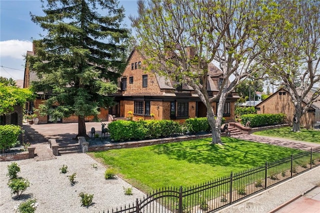 11 La Linda Dr, Long Beach, CA 90807 - english style home featuring brick siding