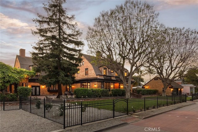 11 La Linda Dr, Long Beach, CA 90807 - view of front of house with a chimney