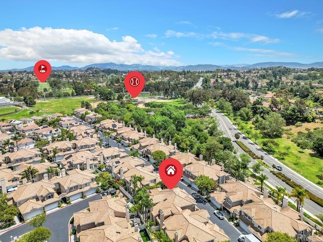 1873 Key Largo Rd, Vista, CA 92081 - aerial perspective of suburban area with mountains