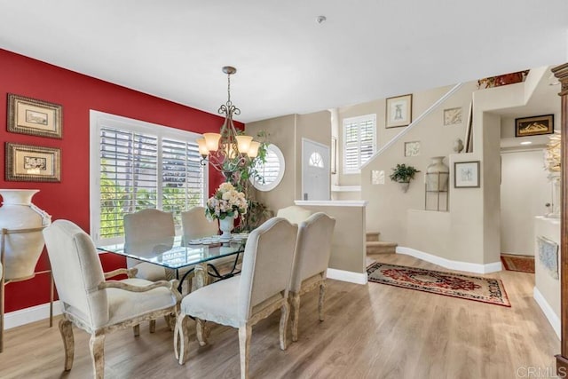 1873 Key Largo Rd, Vista, CA 92081 - dining room with wood finished floors, healthy amount of natural light, and baseboards