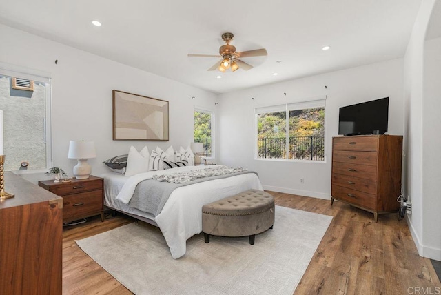 16863 Abundante St, San Diego, CA 92127 - bedroom with wood finished floors, recessed lighting, and baseboards