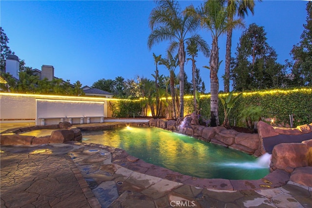 4374 Mahogany Cir, Yorba Linda, CA 92886 - swimming pool with a patio and a fenced backyard