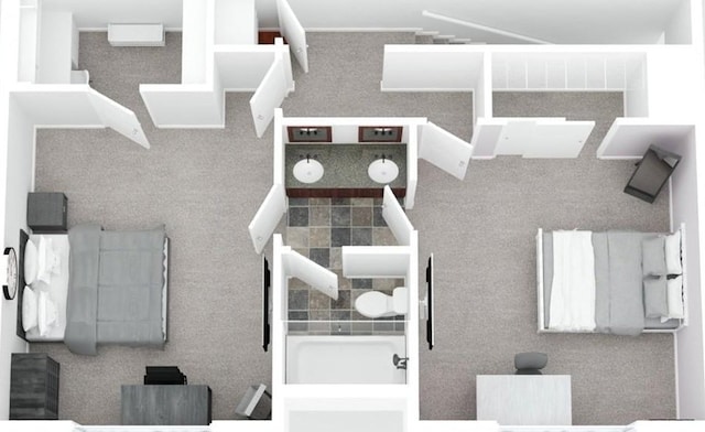 4374 Mahogany Cir, Yorba Linda, CA 92886 - view of floor plan / room layout