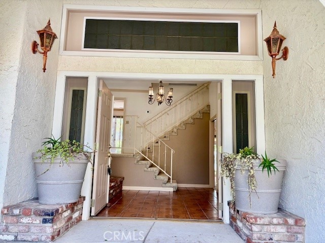 30417 Golden Gate Dr, Canyon Lake, CA 92587 - entrance to property with stucco siding