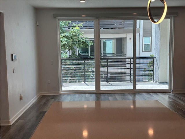 9360 Calm Water Pl, Rancho Cucamonga, CA 91730 - empty room featuring wood finished floors and baseboards