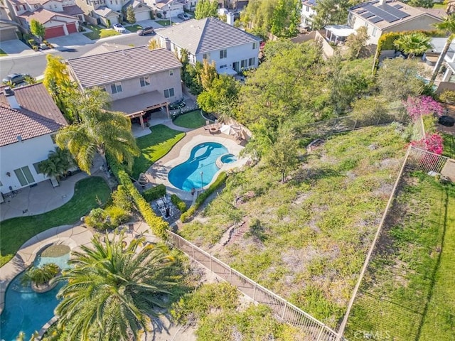 26808 Lemon Grass Way, Murrieta, CA 92562 - aerial perspective of suburban area with a pool area