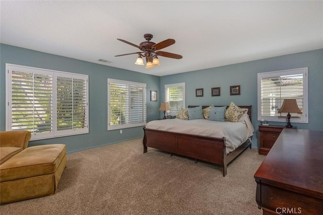 26808 Lemon Grass Way, Murrieta, CA 92562 - bedroom featuring carpet flooring, ceiling fan, and baseboards