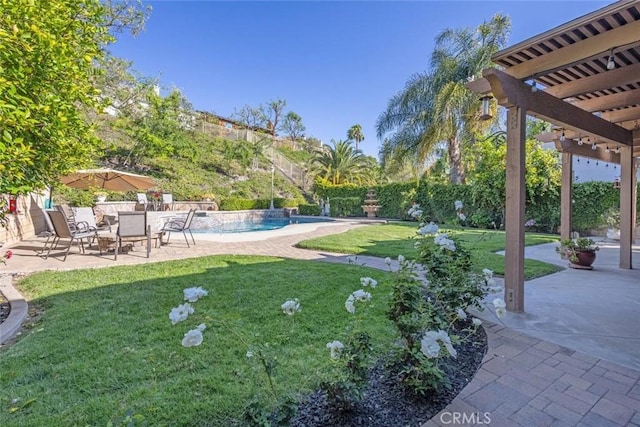 26808 Lemon Grass Way, Murrieta, CA 92562 - view of yard featuring a patio and a pergola