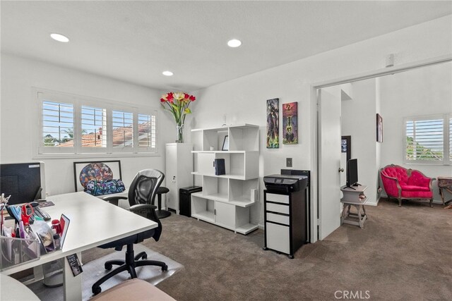 19777 Azure Field Dr, Newhall, CA 91321 - carpeted office space featuring recessed lighting