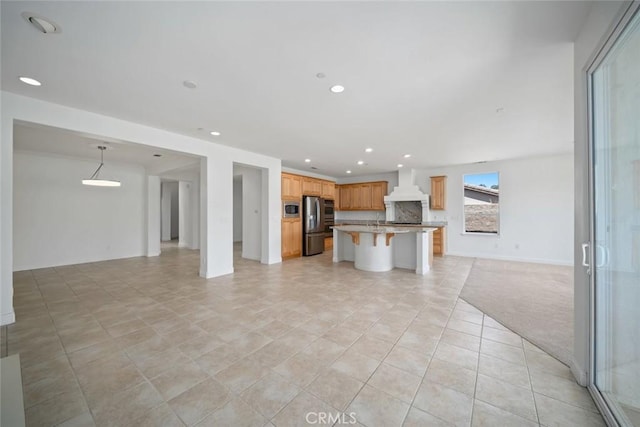 1824 Nathan Way, Nipomo, CA 93444 - unfurnished living room with recessed lighting and baseboards