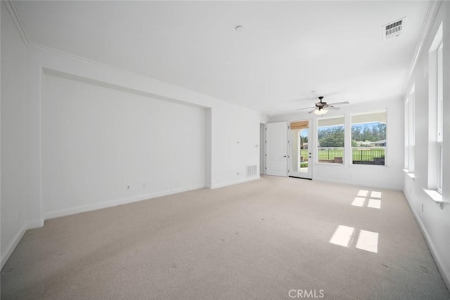 1824 Nathan Way, Nipomo, CA 93444 - unfurnished room featuring light carpet, a ceiling fan, and baseboards