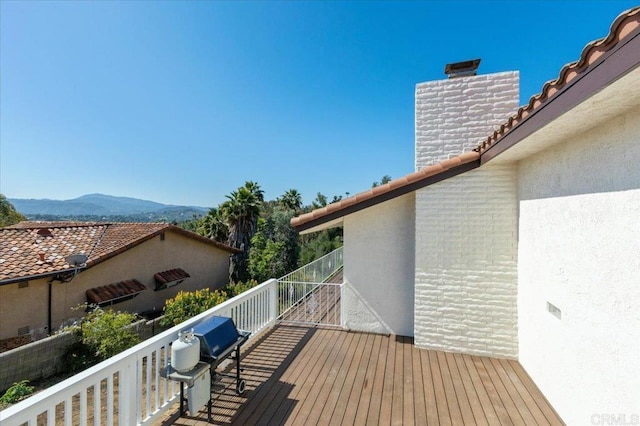 215 Cranston Crst, Escondido, CA 92025 - wooden deck with a mountain view