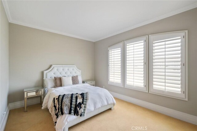 20 Via Del Cielo, Rancho Palos Verdes, CA 90275 - carpeted bedroom with baseboards and ornamental molding