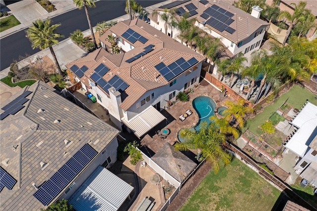 23650 Kathryn St, Murrieta, CA 92562 - aerial view of property's location featuring a pool area