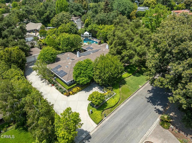 4409 Encinas Dr, La Canada Flintridge, CA 91011 - view from above of property
