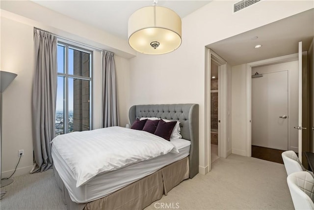 10776 Wilshire Blvd Unit 901, Los Angeles, CA 90024 - bedroom featuring light carpet and baseboards