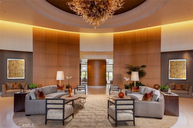 10776 Wilshire Blvd Unit 901, Los Angeles, CA 90024 - community lobby with a high ceiling