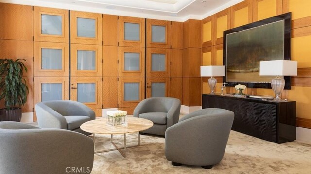 10776 Wilshire Blvd Unit 901, Los Angeles, CA 90024 - sitting room with carpet