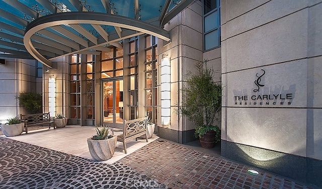 10776 Wilshire Blvd Unit 901, Los Angeles, CA 90024 - doorway to property featuring french doors