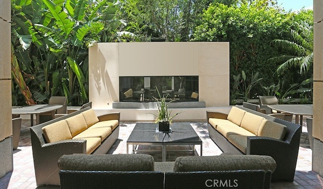 10776 Wilshire Blvd Unit 901, Los Angeles, CA 90024 - view of patio / terrace with outdoor lounge area and outdoor dining area