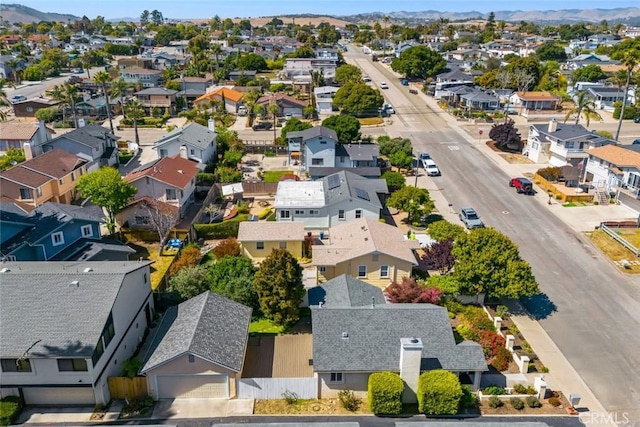 243 N 11th St, Grover Beach, CA 93433 - aerial perspective of suburban area with a mountainous background