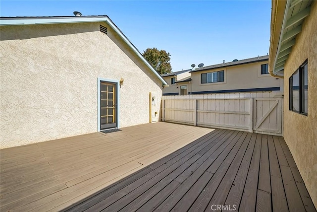 243 N 11th St, Grover Beach, CA 93433 - view of wooden terrace