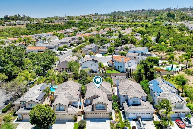 11983 Mountain Pass Rd, San Diego, CA 92128 - aerial perspective of suburban area