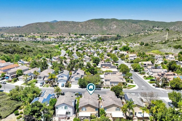 11983 Mountain Pass Rd, San Diego, CA 92128 - aerial perspective of suburban area with mountains