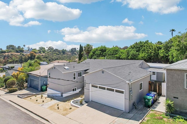 1740 Petra Dr, San Diego, CA 92104 - aerial view of property and surrounding area