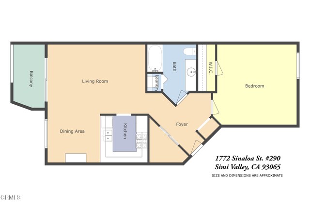 1772 Sinaloa Rd Unit 290, Simi Valley, CA 93065 - view of property floor plan