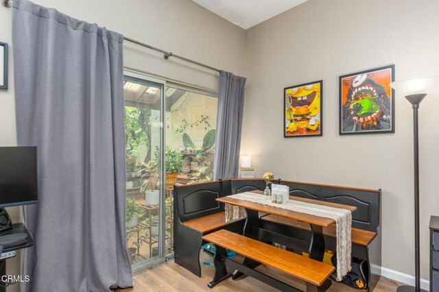 1772 Sinaloa Rd Unit 290, Simi Valley, CA 93065 - dining space with wood finished floors