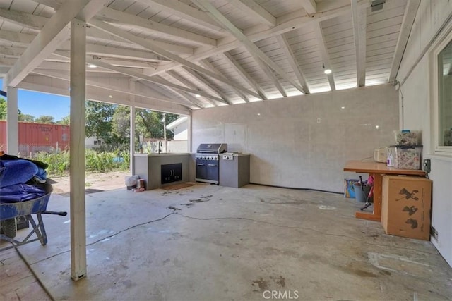 15330 Hart St, Van Nuys, CA 91406 - view of patio / terrace featuring grilling area and a sink