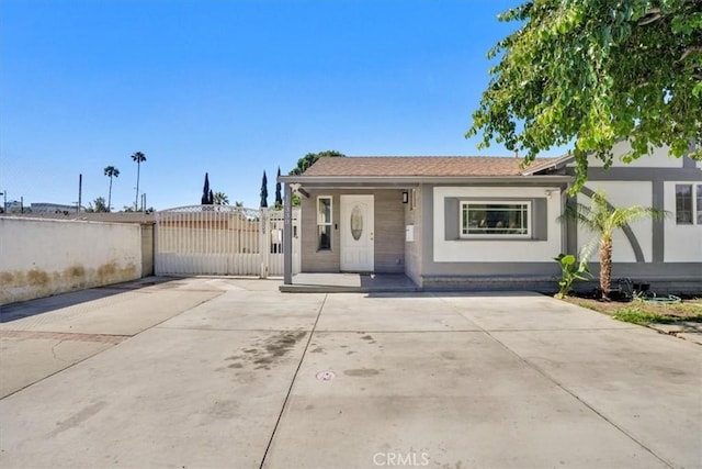 15330 Hart St, Van Nuys, CA 91406 - view of front of home with a gate