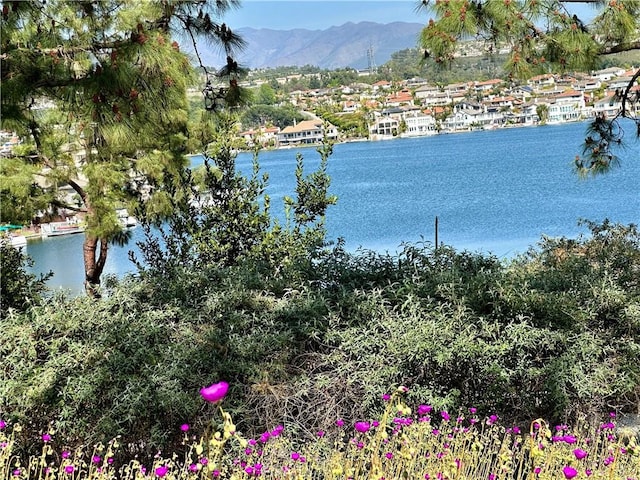22792 La Quinta Dr, Mission Viejo, CA 92691 - water view featuring a mountainous background