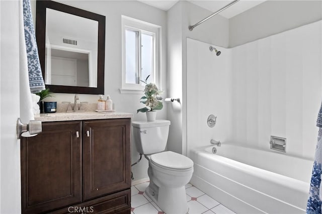 22792 La Quinta Dr, Mission Viejo, CA 92691 - full bath featuring toilet, shower / washtub combination, and vanity