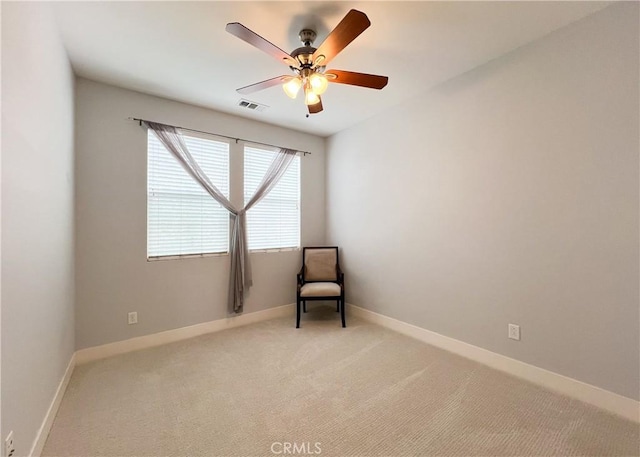 16 Fenix St, Rancho Mission Viejo, CA 92694 - unfurnished room with ceiling fan, light colored carpet, and baseboards