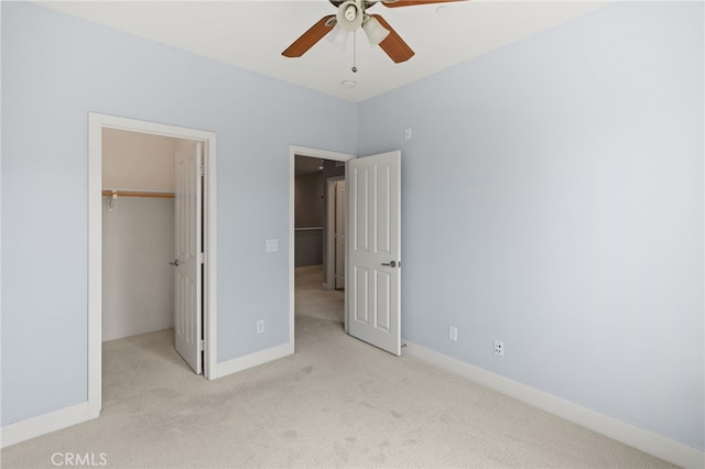 16 Fenix St, Rancho Mission Viejo, CA 92694 - unfurnished bedroom with carpet flooring, a walk in closet, a closet, and baseboards