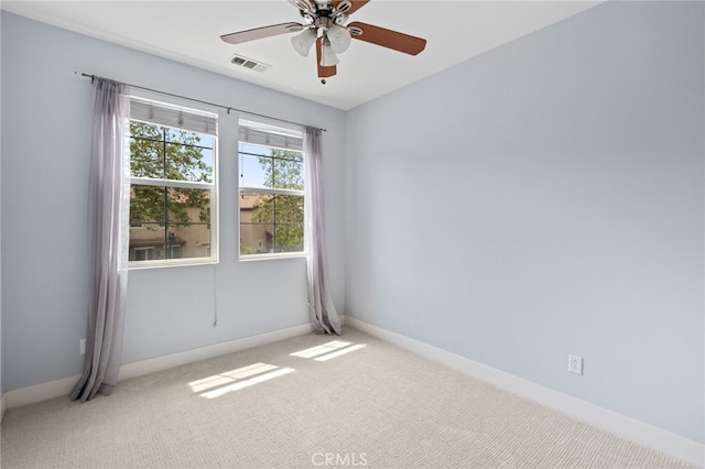 16 Fenix St, Rancho Mission Viejo, CA 92694 - unfurnished room with light carpet, ceiling fan, and baseboards