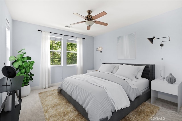 16 Fenix St, Rancho Mission Viejo, CA 92694 - bedroom featuring carpet, baseboards, and a ceiling fan