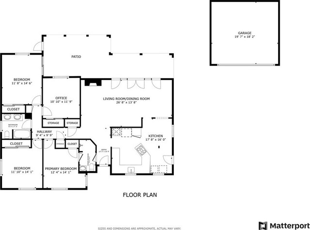 22941 Keswick St, West Hills, CA 91304 - home floor plan