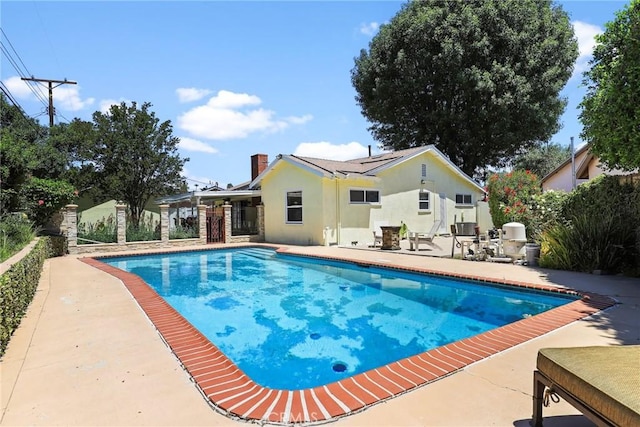 22941 Keswick St, West Hills, CA 91304 - outdoor pool featuring a patio area